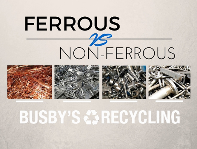 What Are The Differences Between Ferrous and Non-Ferrous Scrap Metal
